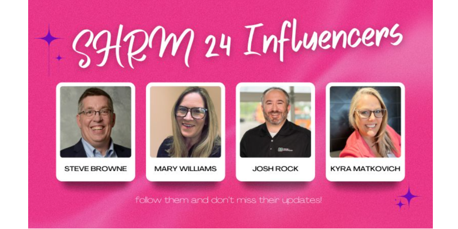 SHRM 24 Influencers